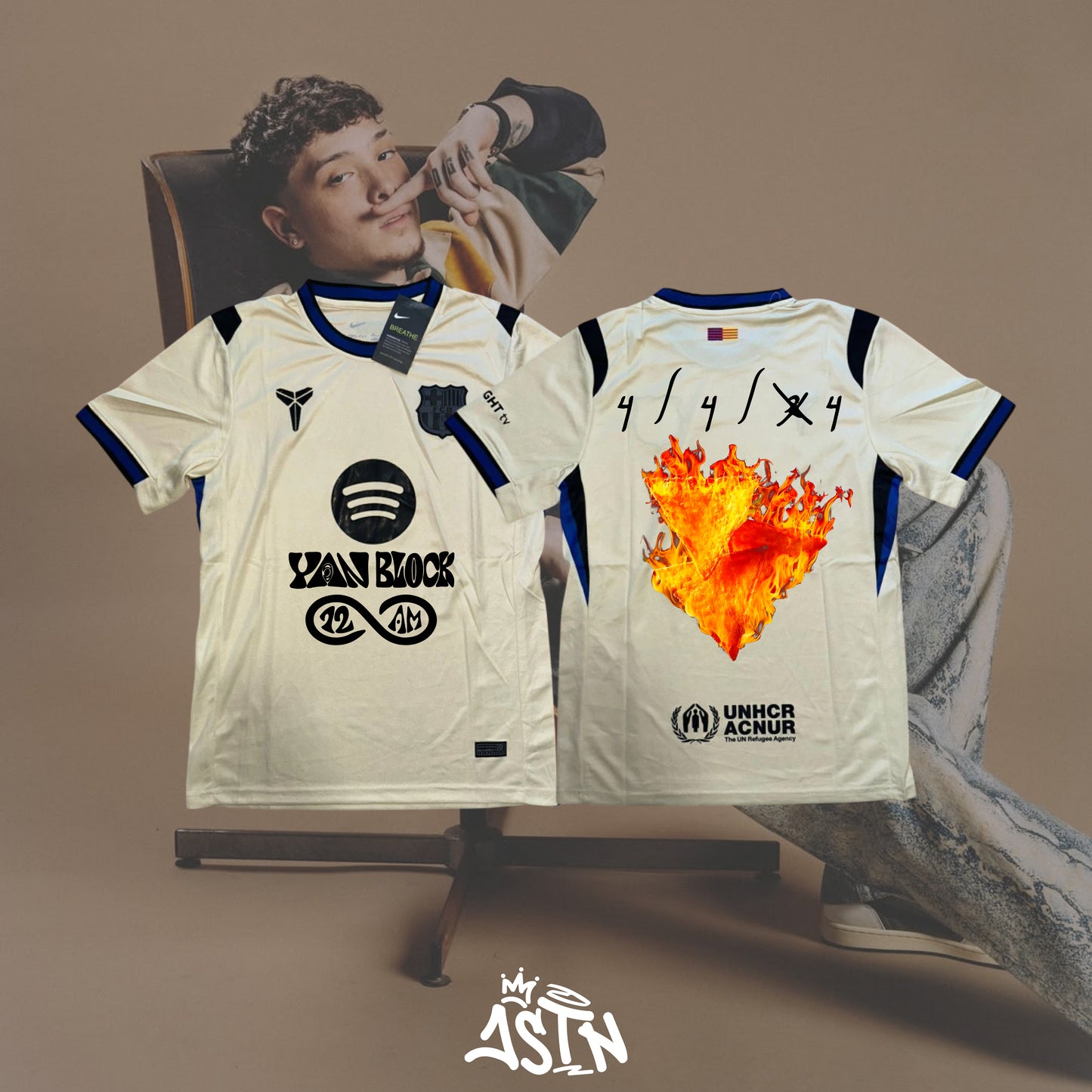 BARCELONA FC VISITANTE X YAN BLOCK