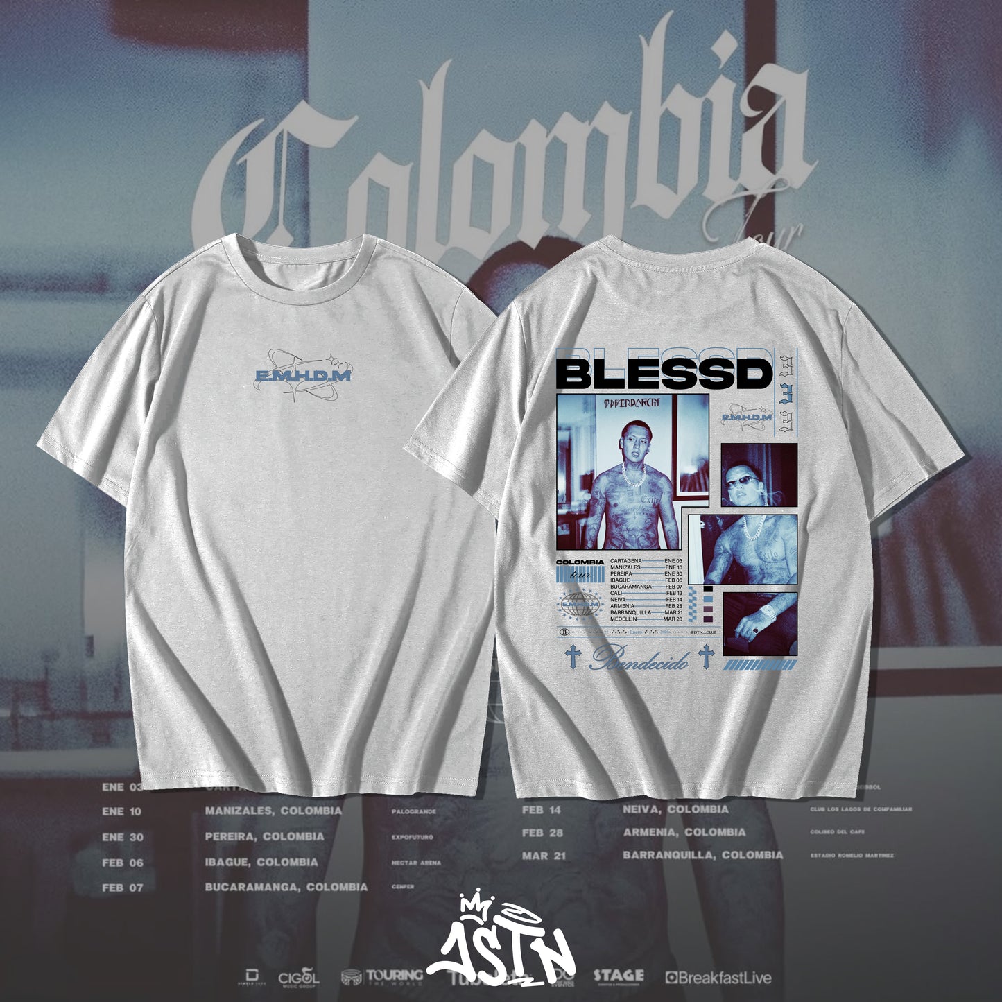 BLESSD X EL MEJOR HOMBRE DEL MUNDO TOUR