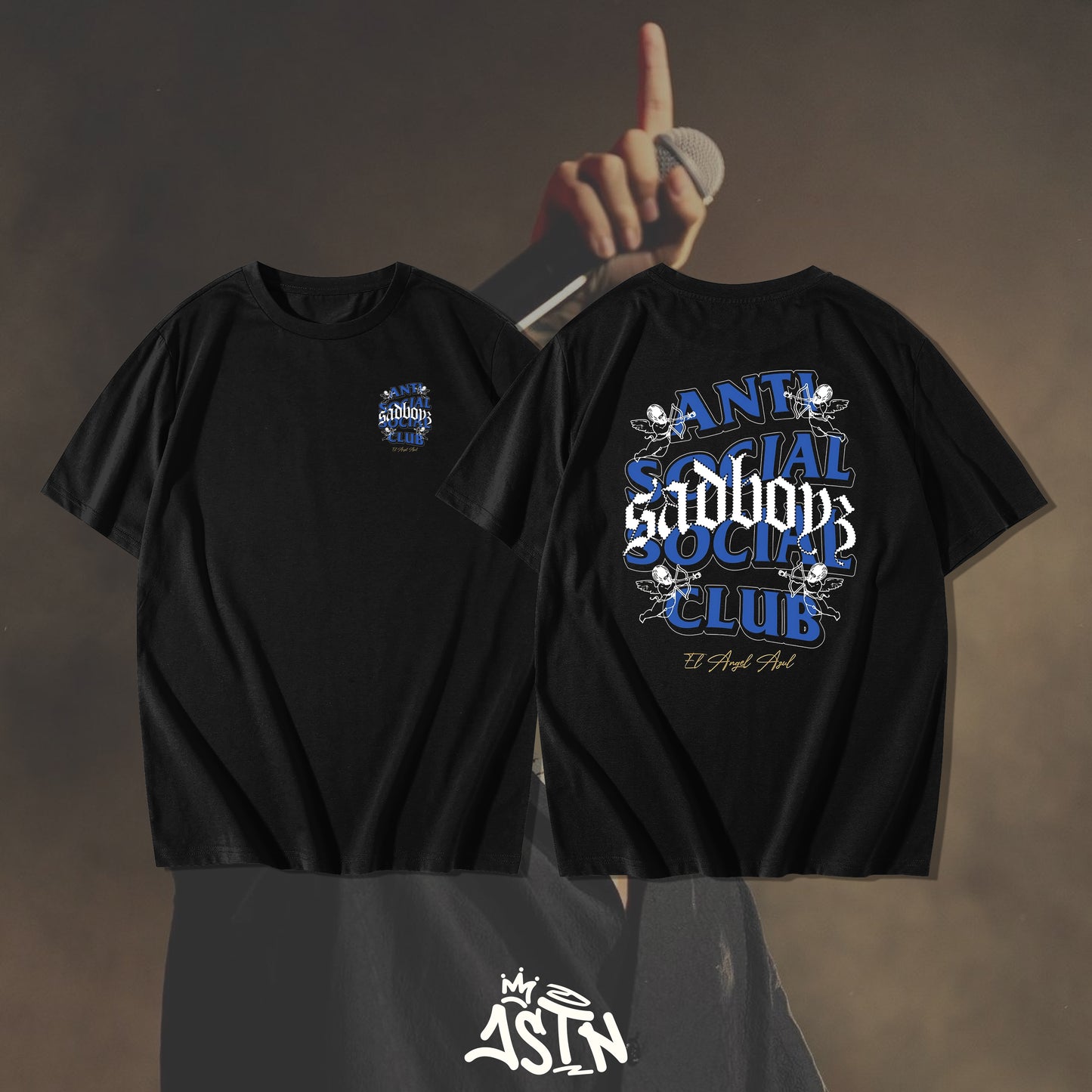 JUNIOR H X ANTISOCIAL CLUB | EL ANGEL AZUL