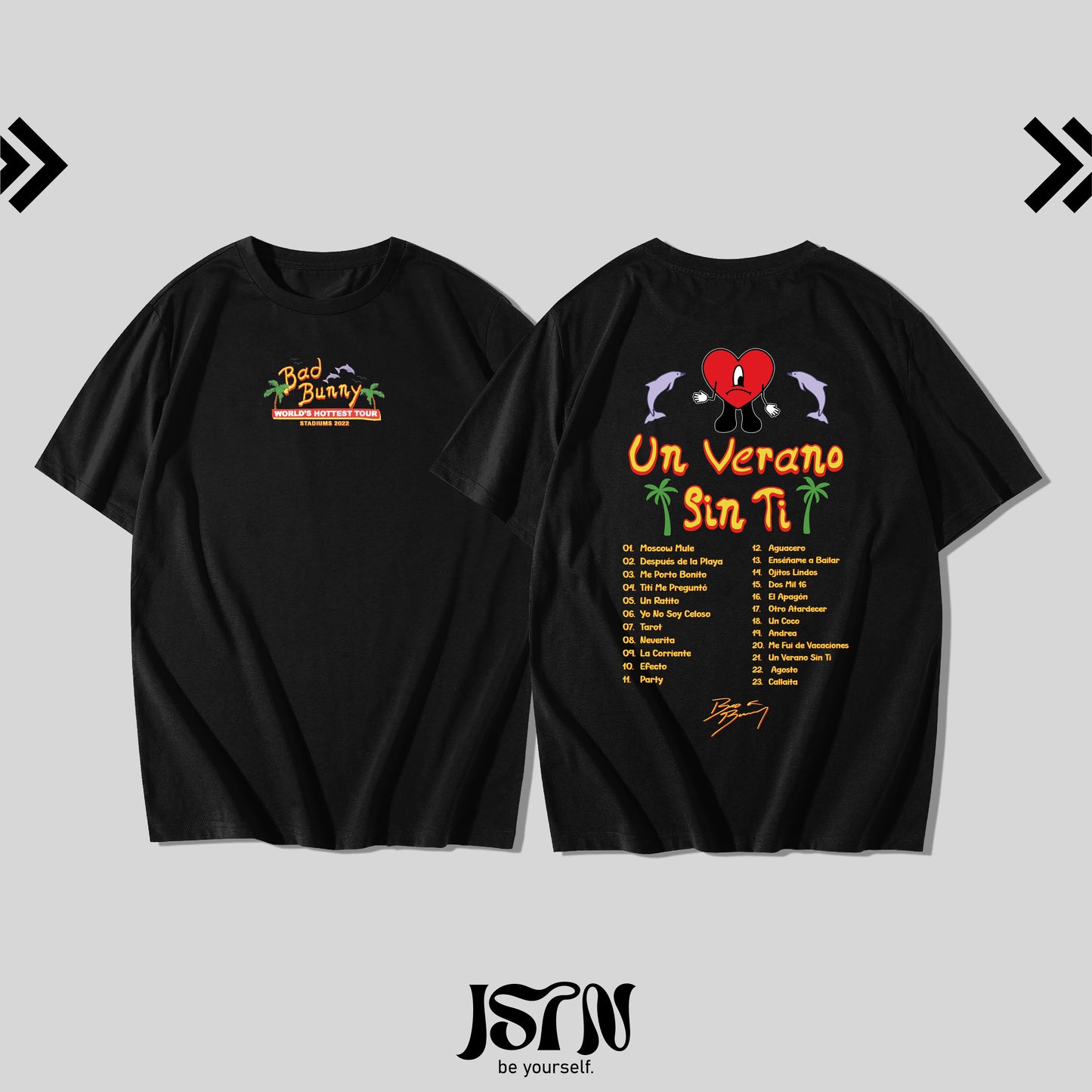 BAD BUNNY X UVST TRACKLIST