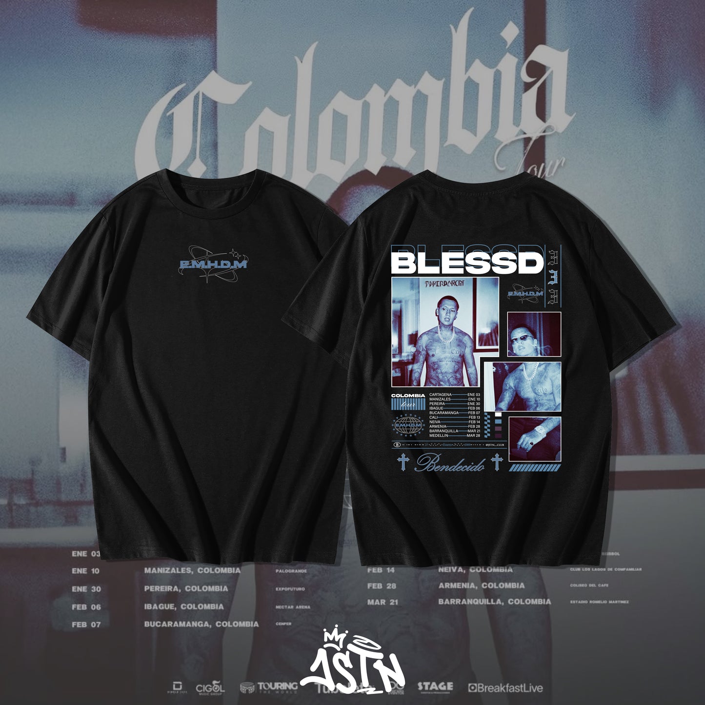BLESSD X EL MEJOR HOMBRE DEL MUNDO TOUR