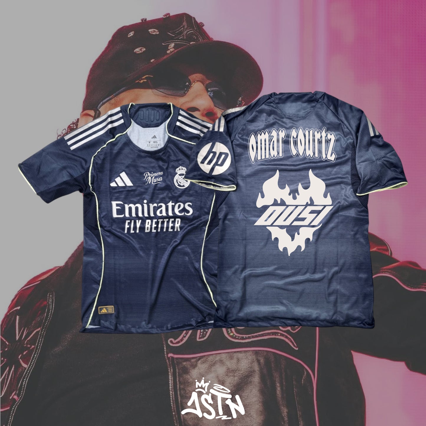 REAL MADRID VISITANTE X OMAR COURTZ